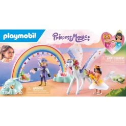 PLAYMOBIL 71361 Princess Magic Himmlischer Pegasus Mit Regenbogen, Konstruktionsspielzeug -Angebote Puppen Welt Store PLAYMOBIL 71361 Princess Magic Himmlischer Pegasus mit Regenbogen Konstruktionsspielzeug@@1889161 8