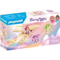 PLAYMOBIL 71363 Princess Magic Himmlischer Ausflug Mit Pegasusfohlen, Konstruktionsspielzeug