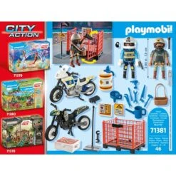PLAYMOBIL 71381 City Action Starter Pack Polizei, Konstruktionsspielzeug -Angebote Puppen Welt Store PLAYMOBIL 71381 City Action Starter Pack Polizei Konstruktionsspielzeug@@1889176 6