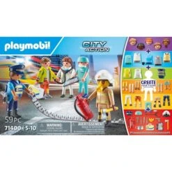 PLAYMOBIL 71400 My Figures: Rescue, Konstruktionsspielzeug -Angebote Puppen Welt Store PLAYMOBIL 71400 My Figures Rescue Konstruktionsspielzeug@@1889178 4