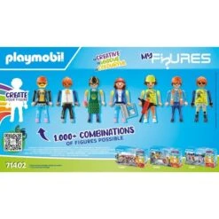 PLAYMOBIL 71402 My Figures: City Life, Konstruktionsspielzeug -Angebote Puppen Welt Store PLAYMOBIL 71402 My Figures City Life Konstruktionsspielzeug@@1889180 5
