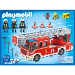 PLAYMOBIL 9463 City Action Feuerwehr-Leiterfahrzeug, Konstruktionsspielzeug -Angebote Puppen Welt Store PLAYMOBIL 9463 City Action Feuerwehr Leiterfahrzeug Konstruktionsspielzeug@@1sspkl0k 2