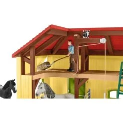 Schleich Farm World Pferdestall, Spielfigur -Angebote Puppen Welt Store Schleich Farm World Pferdestall Spielfigur@@1832642 8