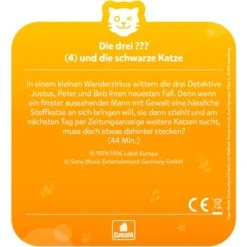 Tigermedia Tigercard - Die Drei ???: Die Schwarze Katze, Hörbuch -Angebote Puppen Welt Store Tigermedia tigercard Die drei Die schwarze Katze H rbuch@@1696468 2