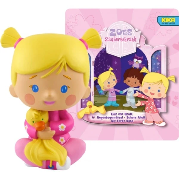 Tonies Zoés Zauberschrank - Eule / Regenbogenrätsel / Schatz Ahoi / Farbe Rosa, Spielfigur 1 Tonies Zoés Zauberschrank - Eule / Regenbogenrätsel / Schatz Ahoi / Farbe Rosa, Spielfigur