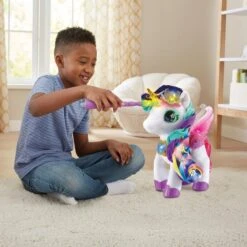 VTech Styla, Mein Blumenzauber-Einhorn, Spielfigur -Angebote Puppen Welt Store VTech Styla mein Blumenzauber Einhorn Spielfigur@@1764237 4