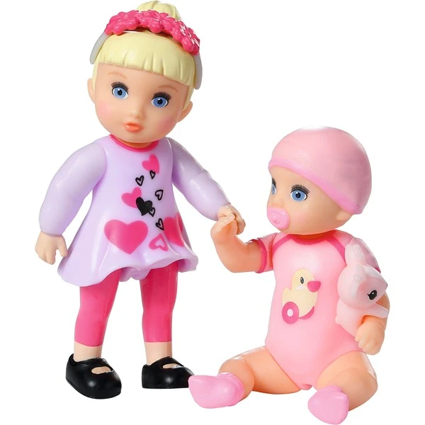 ZAPF Creation BABY Born® Minis 2er Set Isabella Und Hannah, Puppe
