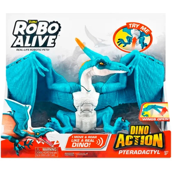 ZURU Robo Alive Dino Action Pteradactyl, Spielfigur 3 ZURU Robo Alive Dino Action Pteradactyl, Spielfigur – Bild 3